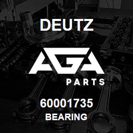 60001735 Deutz BEARING | AGA Parts