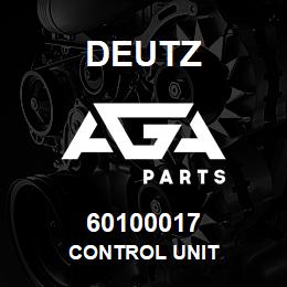 60100017 Deutz CONTROL UNIT | AGA Parts