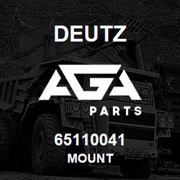 65110041 Deutz MOUNT | AGA Parts