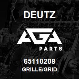 65110208 Deutz GRILLE/GRID | AGA Parts