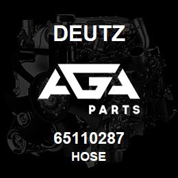 65110287 Deutz HOSE | AGA Parts
