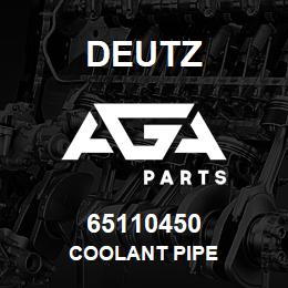65110450 Deutz COOLANT PIPE | AGA Parts