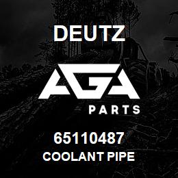 65110487 Deutz COOLANT PIPE | AGA Parts