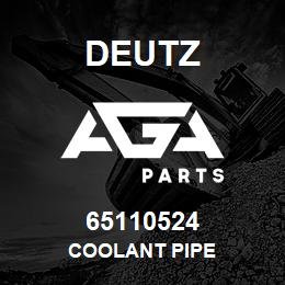 65110524 Deutz COOLANT PIPE | AGA Parts