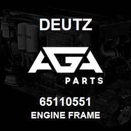 65110551 Deutz ENGINE FRAME | AGA Parts