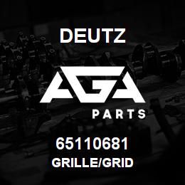 65110681 Deutz GRILLE/GRID | AGA Parts