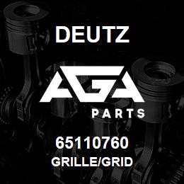 65110760 Deutz GRILLE/GRID | AGA Parts