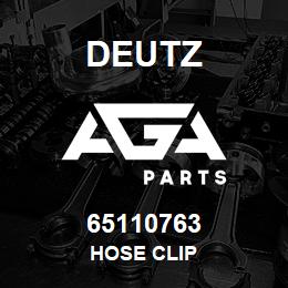 65110763 Deutz HOSE CLIP | AGA Parts