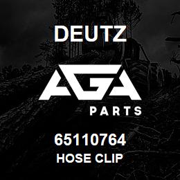 65110764 Deutz HOSE CLIP | AGA Parts