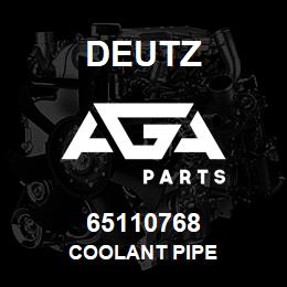 65110768 Deutz COOLANT PIPE | AGA Parts