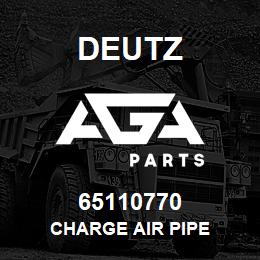 65110770 Deutz CHARGE AIR PIPE | AGA Parts