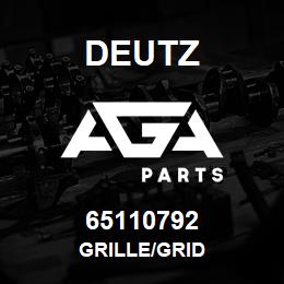 65110792 Deutz GRILLE/GRID | AGA Parts