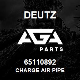 65110892 Deutz CHARGE AIR PIPE | AGA Parts