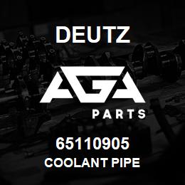 65110905 Deutz COOLANT PIPE | AGA Parts