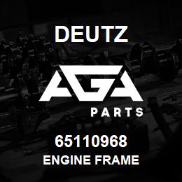 65110968 Deutz ENGINE FRAME | AGA Parts