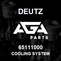 65111000 Deutz COOLING SYSTEM | AGA Parts