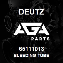 65111013 Deutz BLEEDING TUBE | AGA Parts