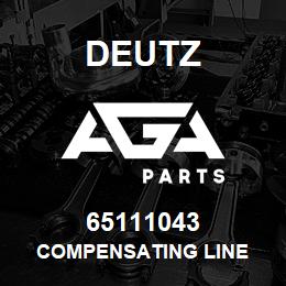 65111043 Deutz COMPENSATING LINE | AGA Parts