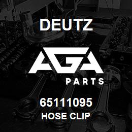 65111095 Deutz HOSE CLIP | AGA Parts