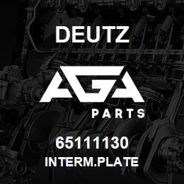 65111130 Deutz INTERM.PLATE | AGA Parts