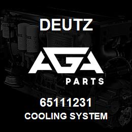 65111231 Deutz COOLING SYSTEM | AGA Parts