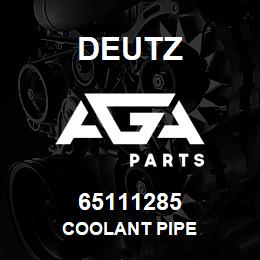 65111285 Deutz COOLANT PIPE | AGA Parts