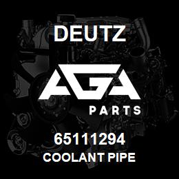 65111294 Deutz COOLANT PIPE | AGA Parts