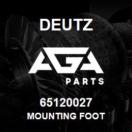 65120027 Deutz MOUNTING FOOT | AGA Parts