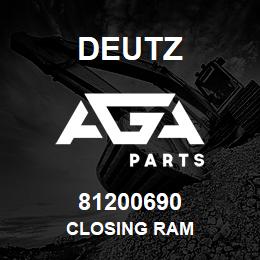81200690 Deutz CLOSING RAM | AGA Parts
