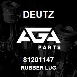 81201147 Deutz RUBBER LUG | AGA Parts