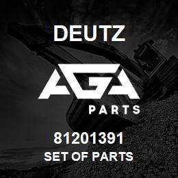 81201391 Deutz SET OF PARTS | AGA Parts