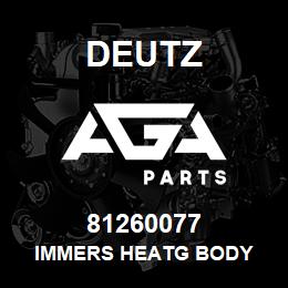 81260077 Deutz IMMERS HEATG BODY | AGA Parts