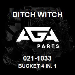 021-1033 Ditch Witch BUCKET 4 IN. 1 | AGA Parts