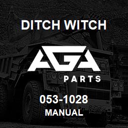 053-1028 Ditch Witch MANUAL | AGA Parts