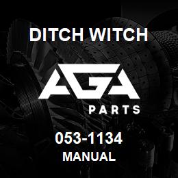 053-1134 Ditch Witch MANUAL | AGA Parts