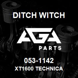 053-1142 Ditch Witch XT1600 TECHNICA | AGA Parts