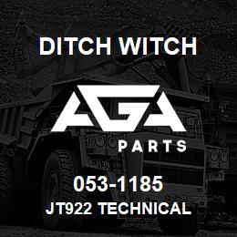 053-1185 Ditch Witch JT922 TECHNICAL | AGA Parts