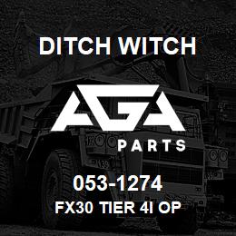 053-1274 Ditch Witch FX30 TIER 4I OP | AGA Parts