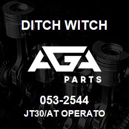 053-2544 Ditch Witch JT30/AT OPERATO | AGA Parts