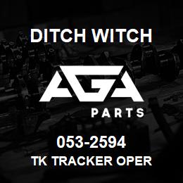053-2594 Ditch Witch TK TRACKER OPER | AGA Parts