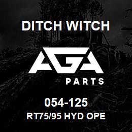054-125 Ditch Witch RT75/95 HYD OPE | AGA Parts