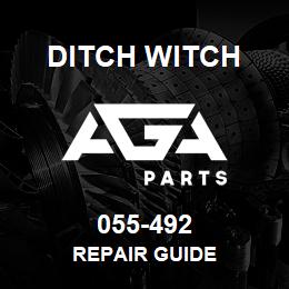 055-492 Ditch Witch REPAIR GUIDE | AGA Parts