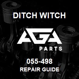 055-498 Ditch Witch REPAIR GUIDE | AGA Parts