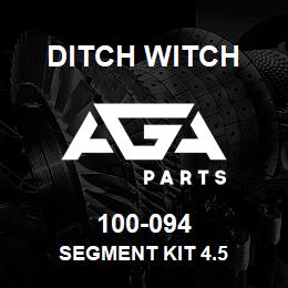 100-094 Ditch Witch SEGMENT KIT 4.5 | AGA Parts