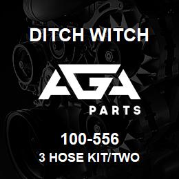 100-556 Ditch Witch 3 HOSE KIT/TWO | AGA Parts
