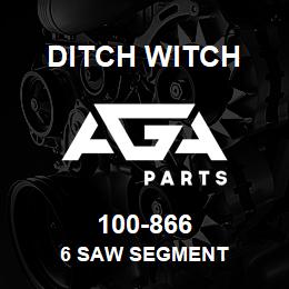 100-866 Ditch Witch 6 SAW SEGMENT | AGA Parts