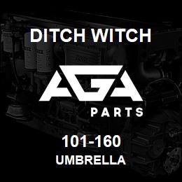 101-160 Ditch Witch UMBRELLA | AGA Parts