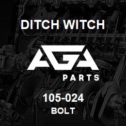 105-024 Ditch Witch BOLT | AGA Parts