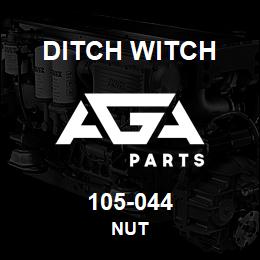 105-044 Ditch Witch NUT | AGA Parts