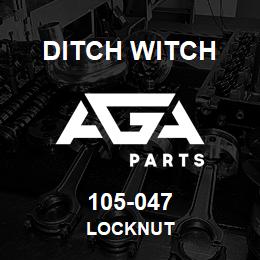 105-047 Ditch Witch LOCKNUT | AGA Parts